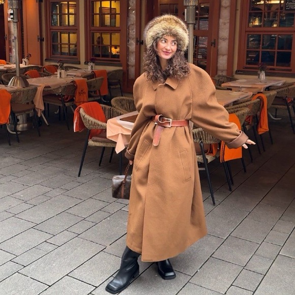 Vintage Genuine Sheepskin  Fur Winter Hat - Picture 16 of 17